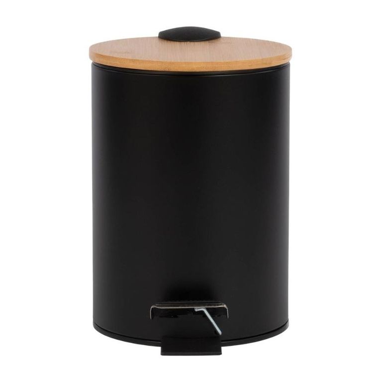 Nuxio, Zetru, kosz łazienkowy z bambusem, 3l