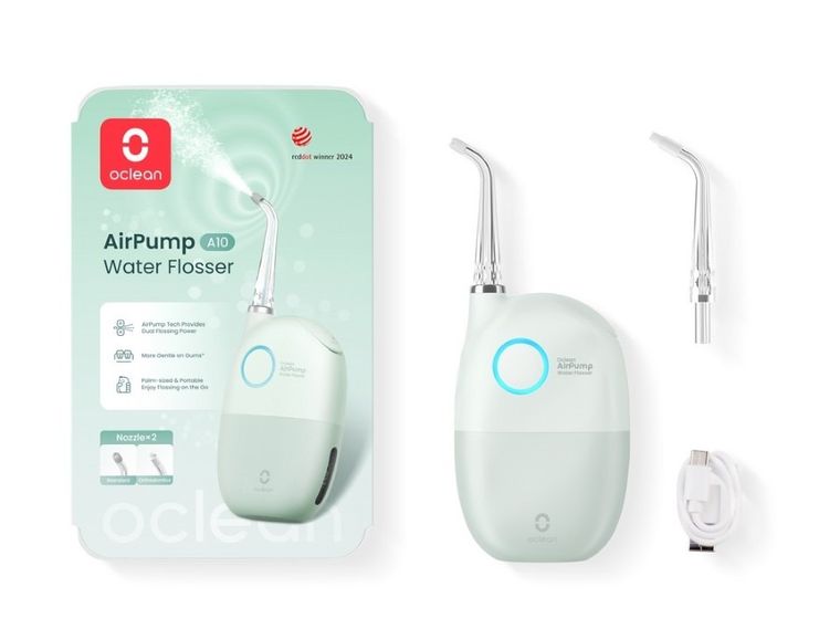 Oclean, irygator podróżny A10, zielony