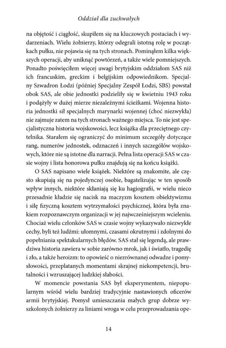 Oddział dla zuchwałych. Nieznana historia SAS 1941-1945