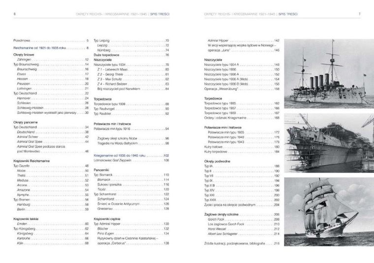 Okręty Reichsmarine i Kriegsmarine 1921-1945