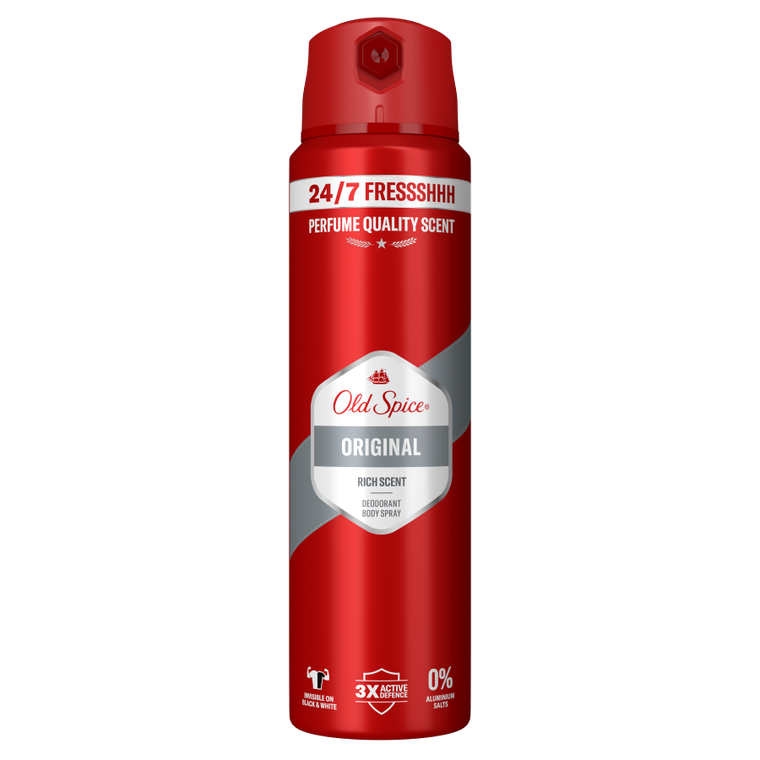 Old Spice, Original, dezodorant w sprayu dla mężczyzn, 125 ml