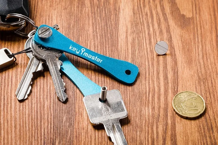 Organizer do kluczy, Key Master, niebieski