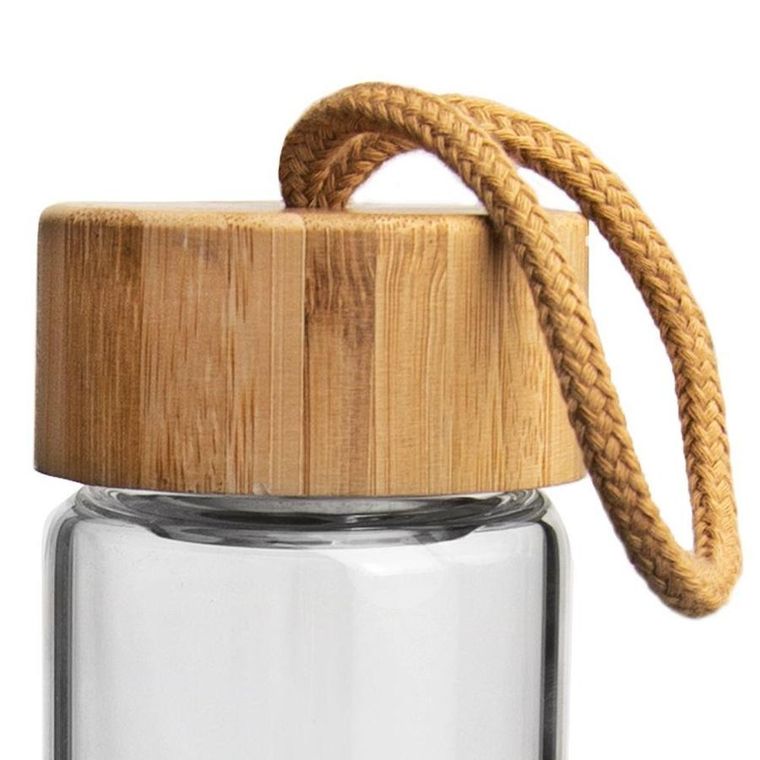 Orion, butelka szklana z sitkiem stalowym, 450 ml