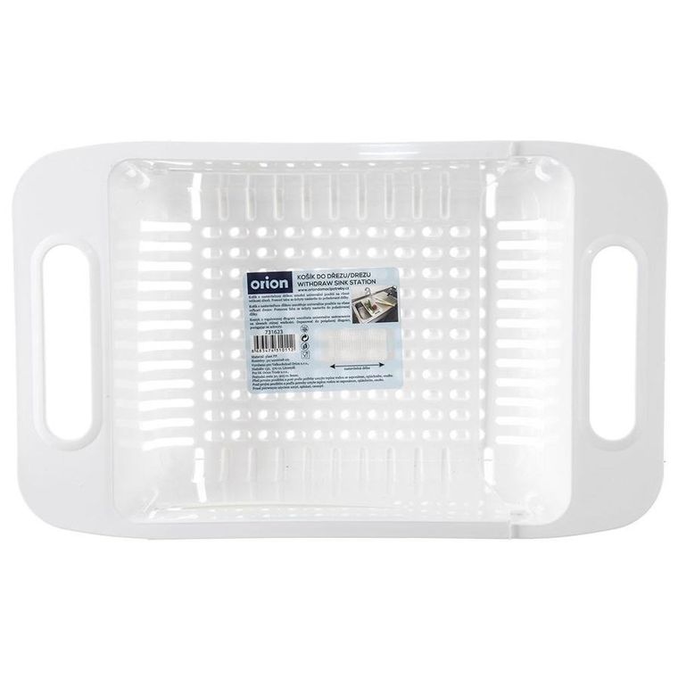 Orion, cedzak kuchenny do zlewu, regulowany, 32-44-20-8 cm