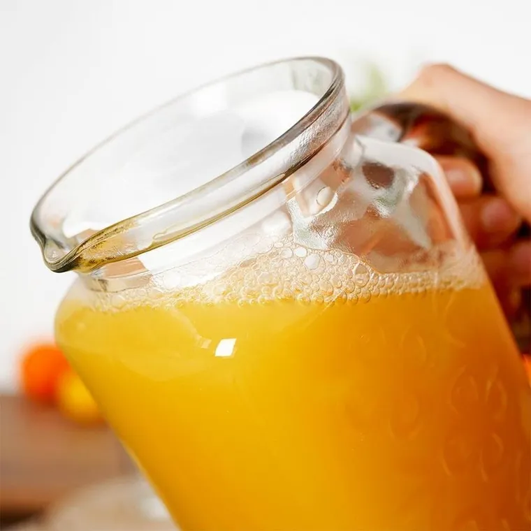 Orion, dzbanek z pokrywką, szklany, 1.2 l