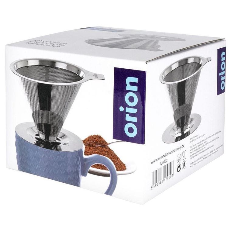 Orion, filtr do zaparzania kawy, stalowy, 10 cm