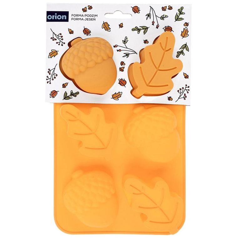 Orion, foremka do ciastek, muffinek, silikonowa, 27-17-3,5 cm