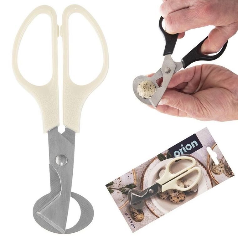 Orion, obcinacz do jajek, stalowy, 14.5 cm