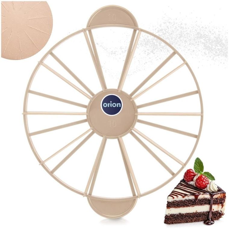 Orion, znacznik do tortu, dwustronny, 10/12 kawałków