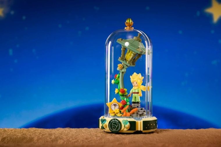 Pantasy, Mały Książę, Lampka Gwiezdny blask, klocki konstrukcyjne, 221 elementów