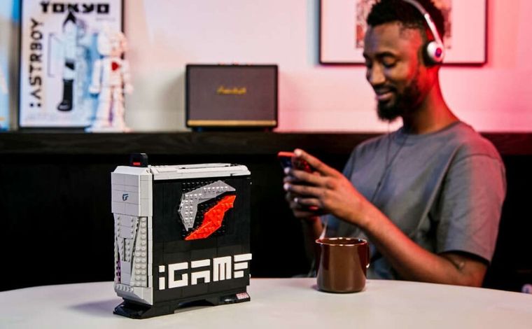 Pantasy, PC Komputer do gier X iGame, klocki konstrukcyjne, 1000 elementów