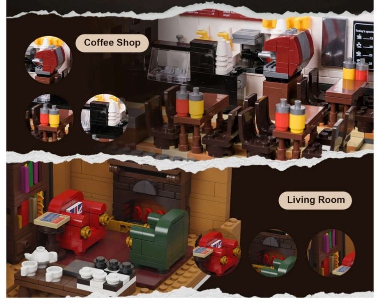 Pantasy, Sherlock Holmes, Baker Street 221B, klocki konstrukcyjne, 3047 elementów