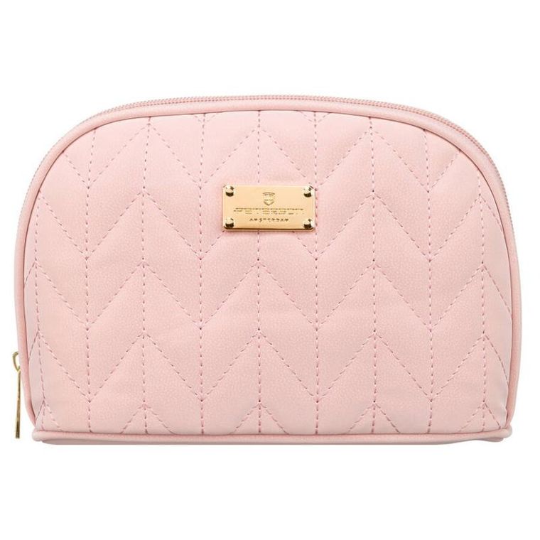 Peterson, kosmetyczka, 1-komorowa, różowa