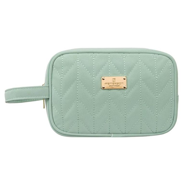 Peterson, kosmetyczka kompaktowa, miętowa
