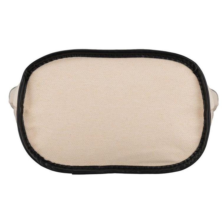 Peterson, kosmetyczka torba, tkanina syntetyczna, beżowo-czarna