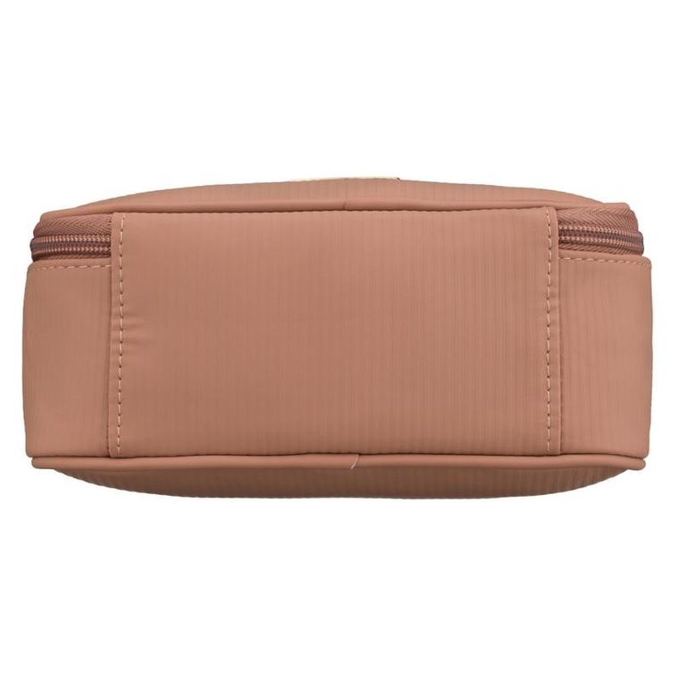 Peterson, kosmetyczka z uchwytem, tkanina syntetyczna, beżowa