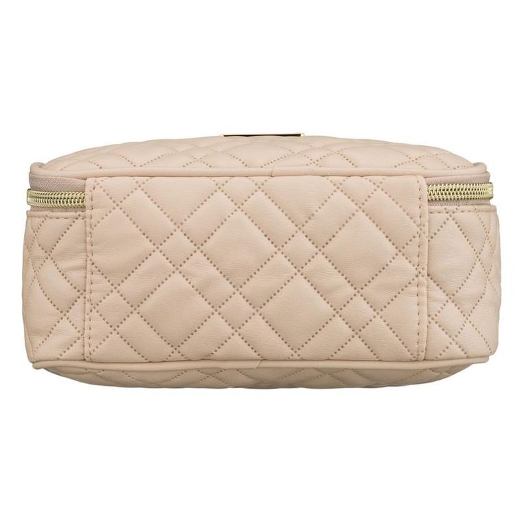 Peterson, kosmetyczka z uchwytem, tkanina syntetyczna, beżowa