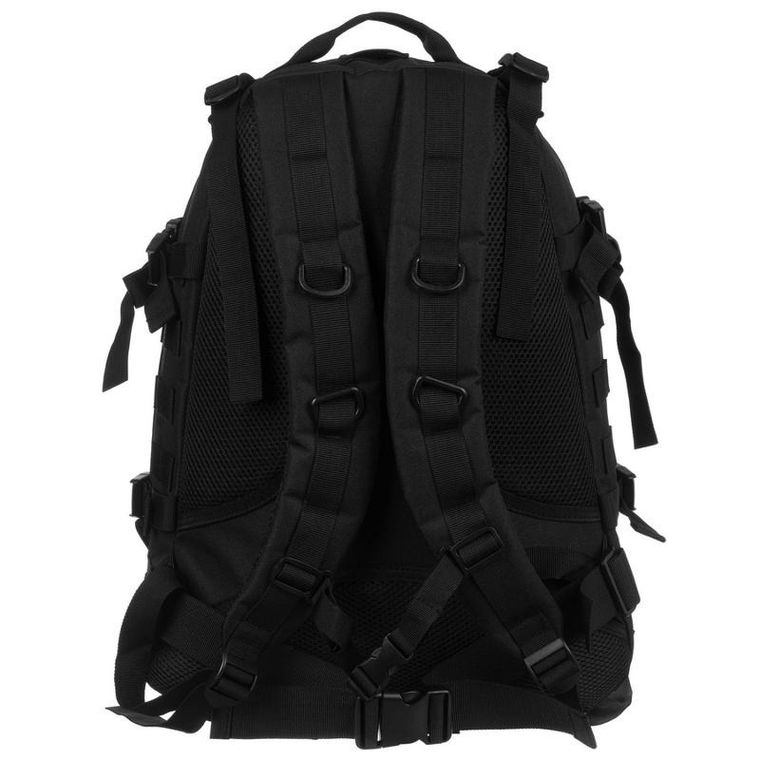 Peterson, plecak militarny, 3-komorowy, czarny