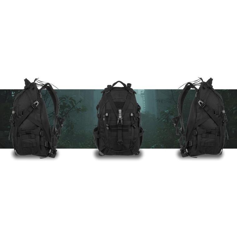 Peterson, plecak militarny, czarny