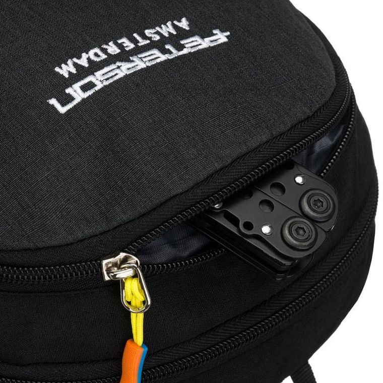 Peterson, plecak turystyczny, czarny