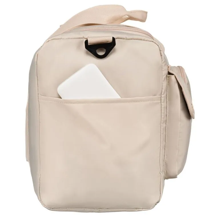 Peterson, sportowa torba podróżna, beżowa