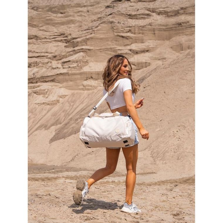 Peterson, torba podróżna, beżowa