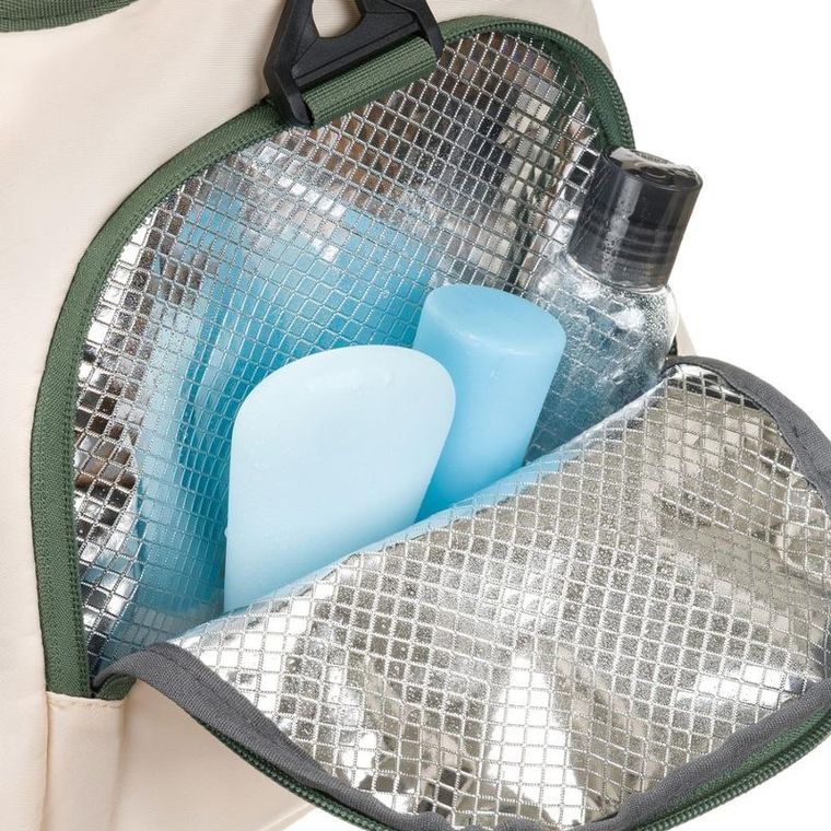 Peterson, torba podróżna, beżowo-zielona