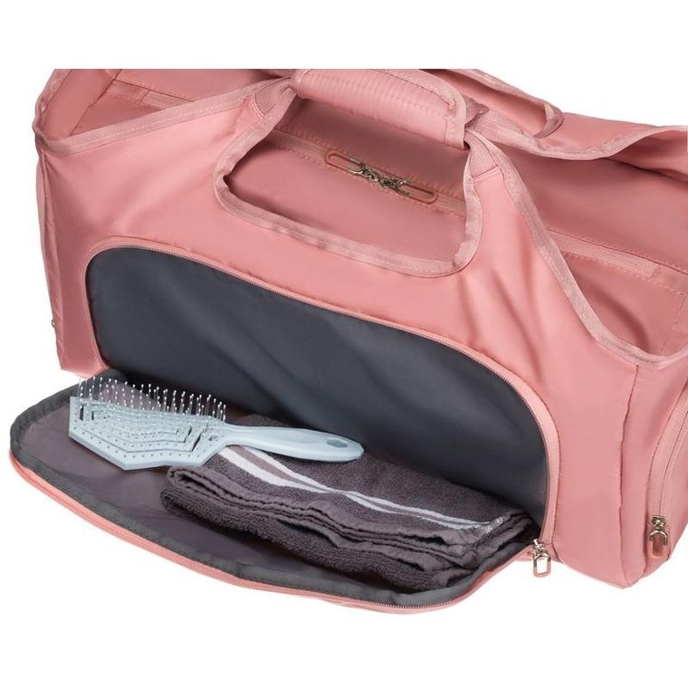 Peterson, torba podróżna, różowa