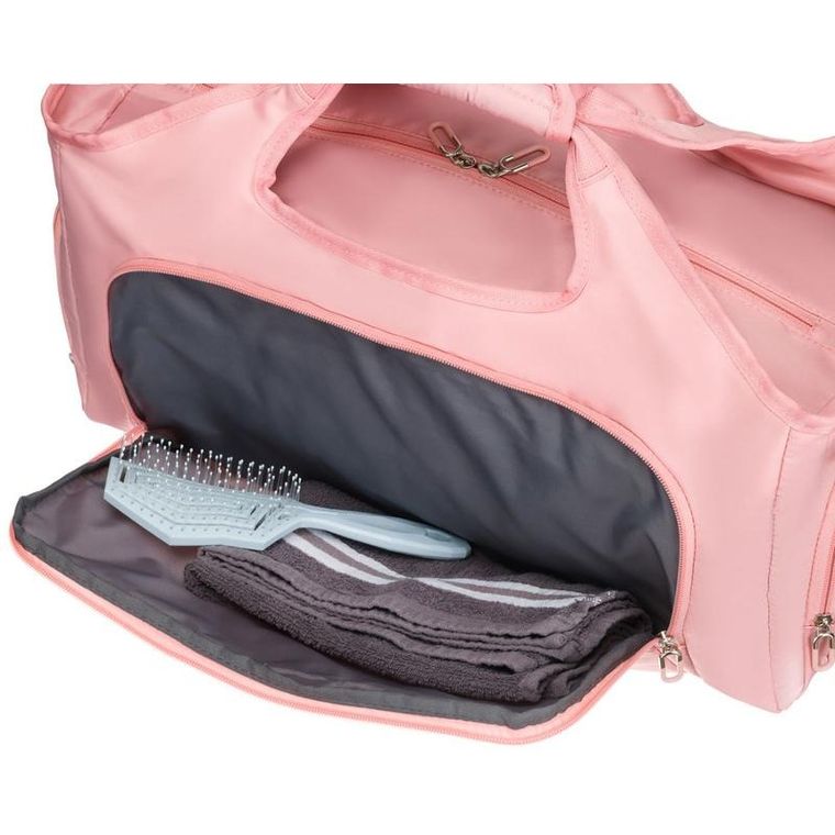 Peterson, torba podróżna, różowa