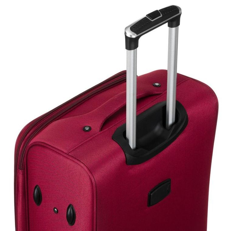 Peterson, walizka, duża, czerwono-niebieska, 78 cm