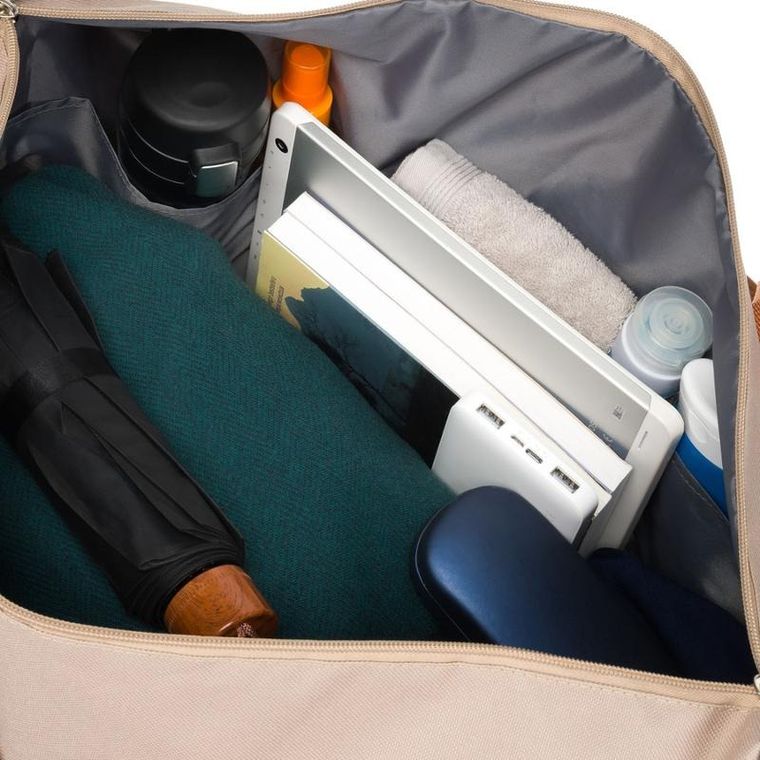 Peterson, wodoodporna torba podróżna, beżowa