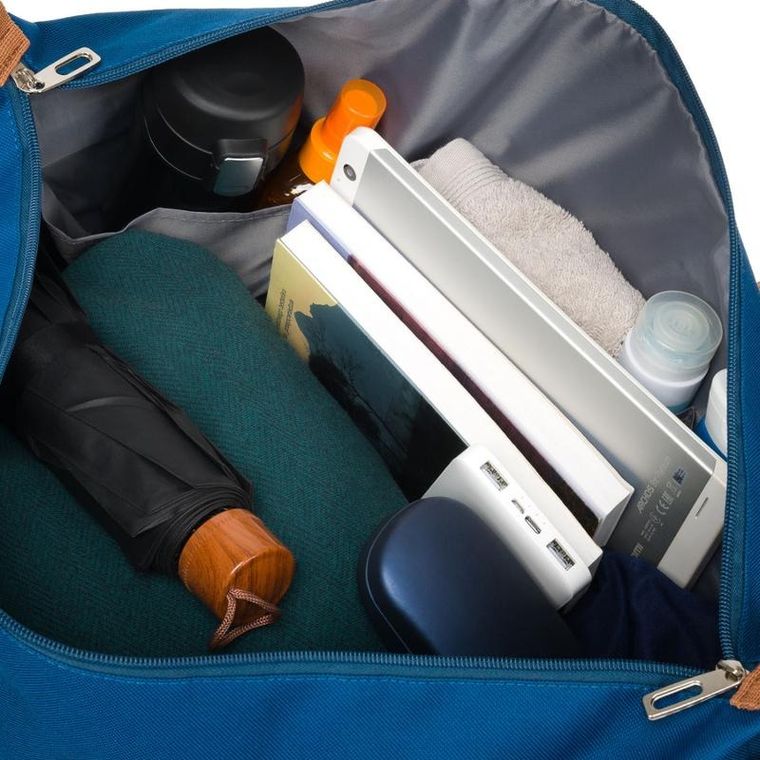 Peterson, wodoodporna torba podróżna, granatowa