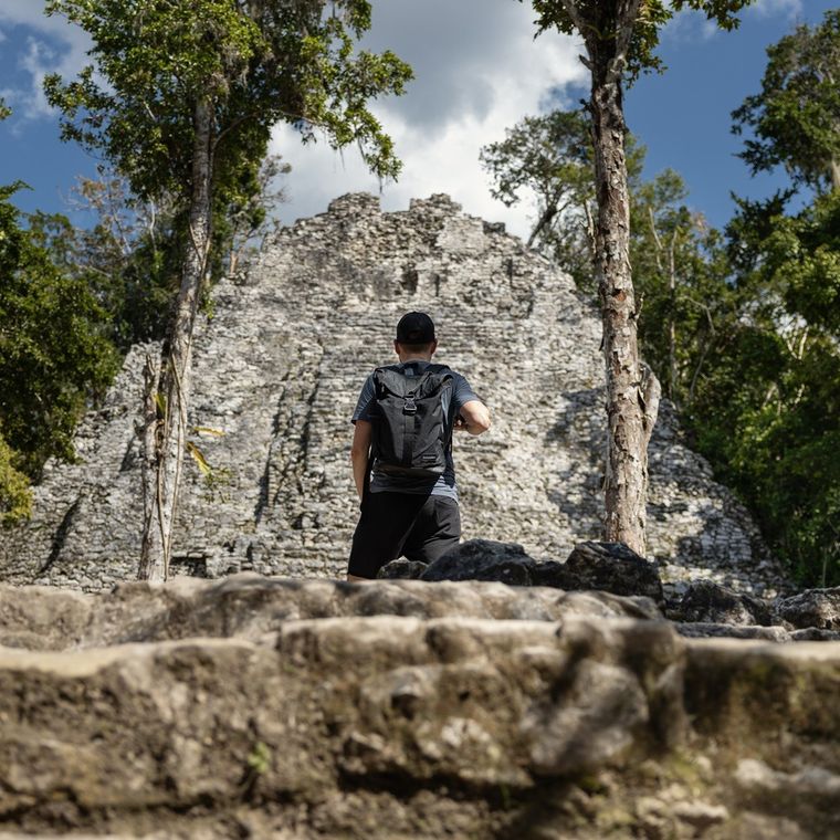 Petite&Mars, Jackob, plecak do wózka, absolute alack