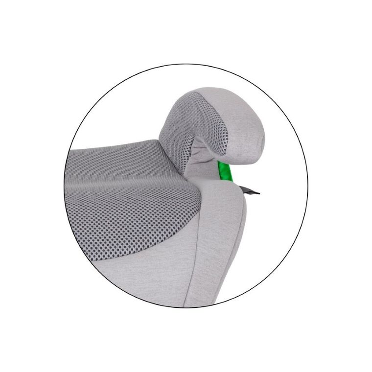 Petite&Mars, Optimus Pro, i-Size Air, podstawka samochodowa, gentle grey, 125-150 cm