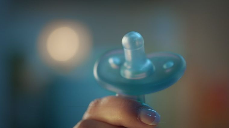 Philips Avent, Soothie, smoczek uspokajający, niebieski, 0-6m, 2 szt.