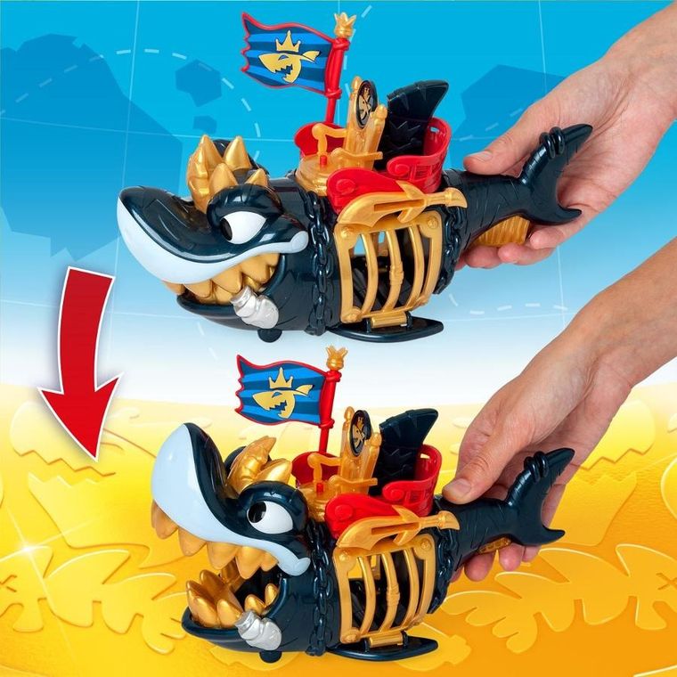 Piratix, King Shark Golden Teeth, zestaw z figurką