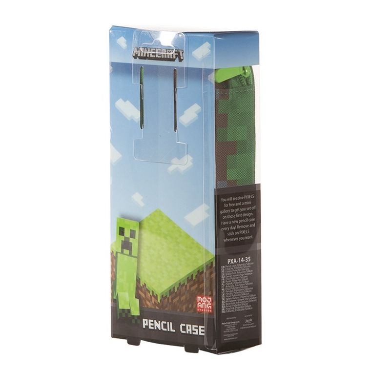 Pixie Crew, Minecraft, piórnik, owalny