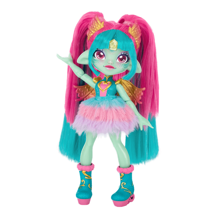 Pixlings, lalka smoczyca, turkusowa