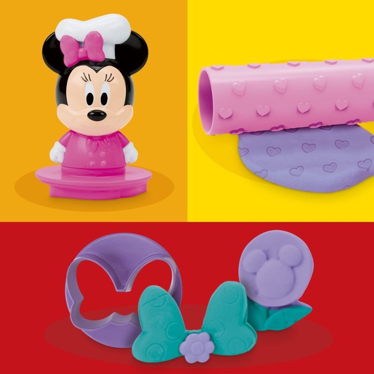 Play-Doh, Disney Jr, Przenośna Cukiernia Minnie, zestaw kreatywny
