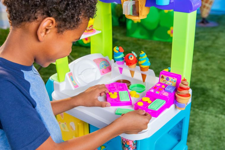 Play-Doh, Wielka lodziarnia na kółkach, zestaw kreatywny