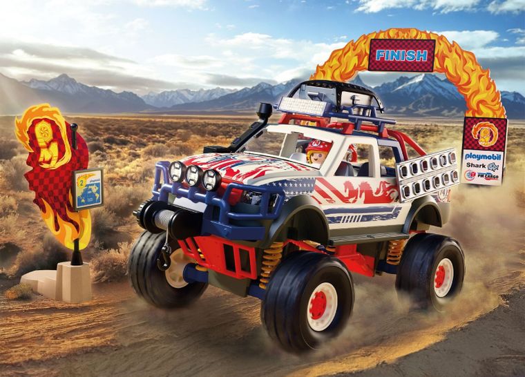 Playmobil, Cars, Terenowa ciężarówka, 72061