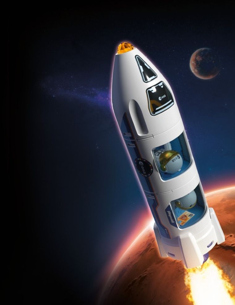 Playmobil, Space, Rakieta badawcza ESA Mars, 72011