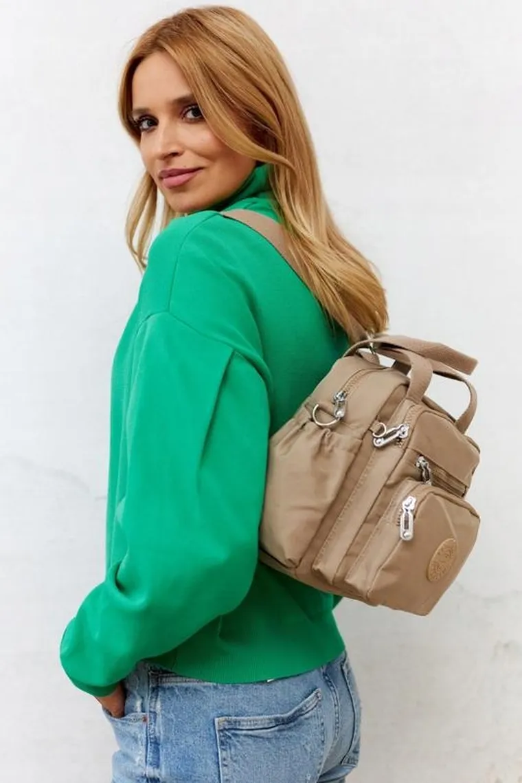 Plecak, beżowy, Peterson