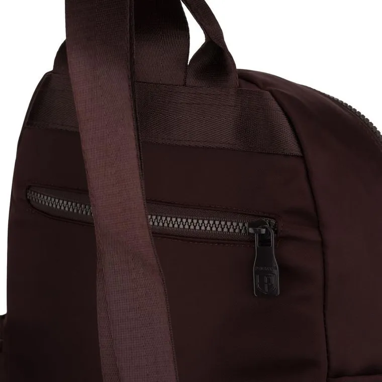 Plecak miejski, bordowy, Peterson