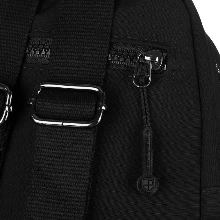 Plecak miejski, czarny, Peterson