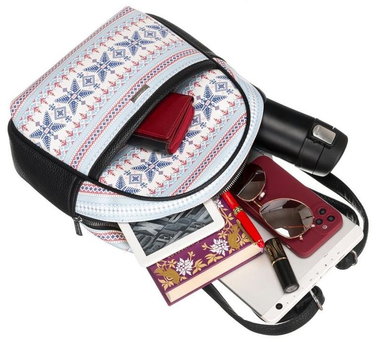 Plecak, mix, skóra ekologiczna, Peterson