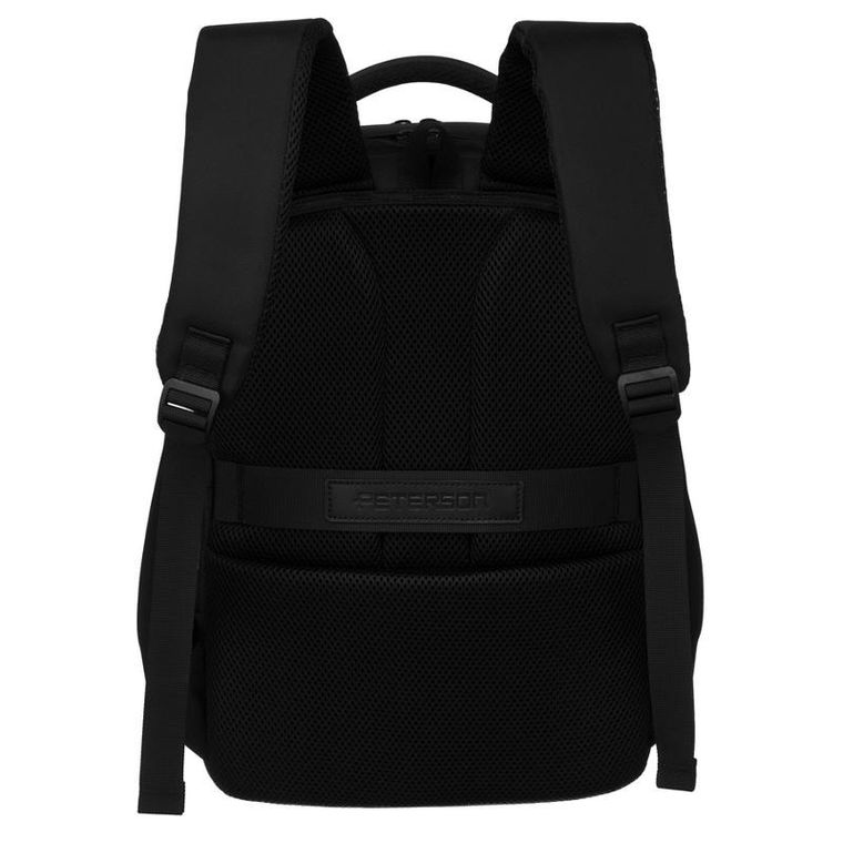 Plecak na laptopa, czarny, Peterson