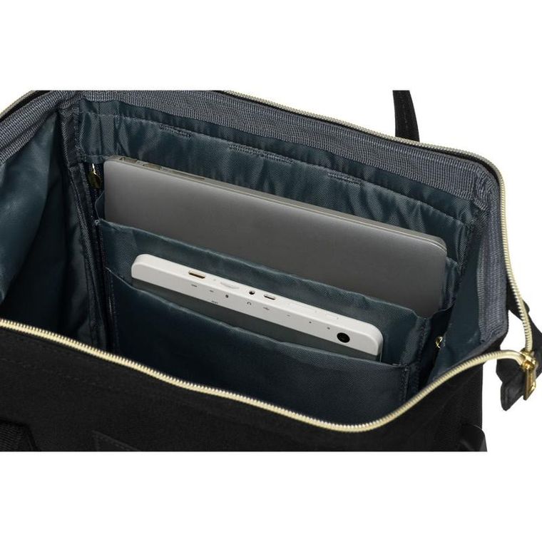 Plecak na laptopa, czarny, Peterson