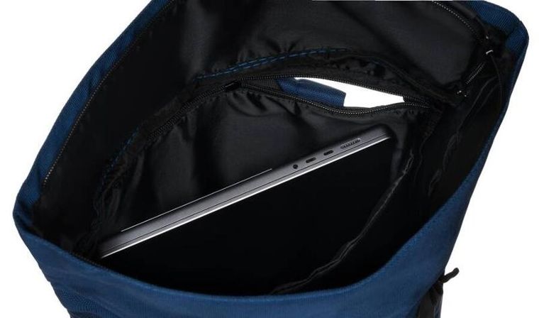 Plecak na laptopa, granatowy, Peterson