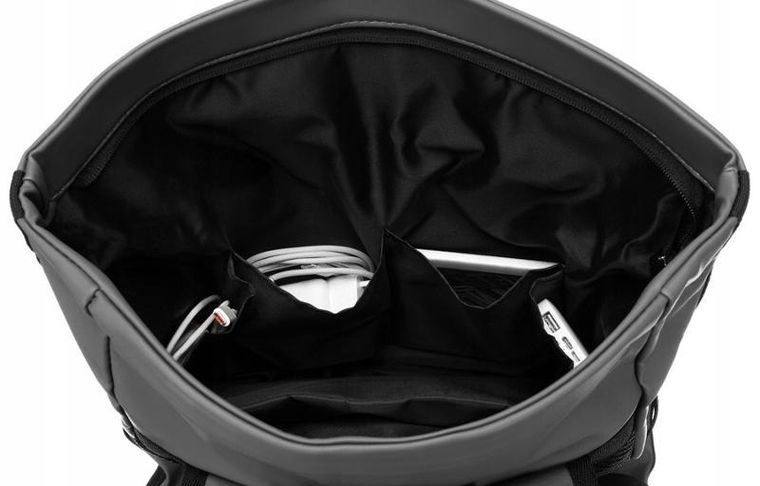 Plecak na laptopa, szary, Peterson